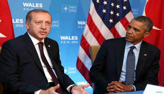 «أوباما» يؤكد حق تركيا في الدفاع عن نفسها و«أردوغان»: نريد حل الأزمة دبلوماسيا