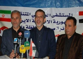 افتتاح مستشفى إيراني متنقل في مدينة الكوت العراقية