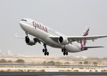 الإعلام السعودي يفبرك صورة لطائرة قطرية في مطار إسرائيلي