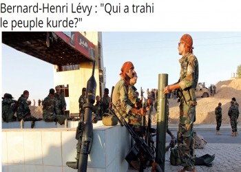 عراب التقسيم «برنارد ليفي» يرثي وفاة حلم الدولة الكردية