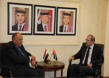 وزيرا خارجية مصر والأردن يبحثان إحياء المفاوضات الفلسطينية الإسرائيلية