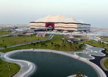 ملعب البيت في قطر.. تحفة معمارية نادرة تنتظر 2022 (صور)
