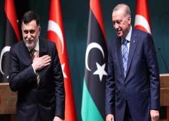 أردوغان يلتقي السراج لتبادل وجهات النظر حول السلطة الجديدة في ليبيا