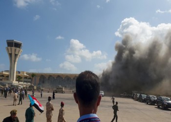 12 قتيلا و20 جريجا في تفجير سيارة ملغمة قرب مطار عدن اليمني