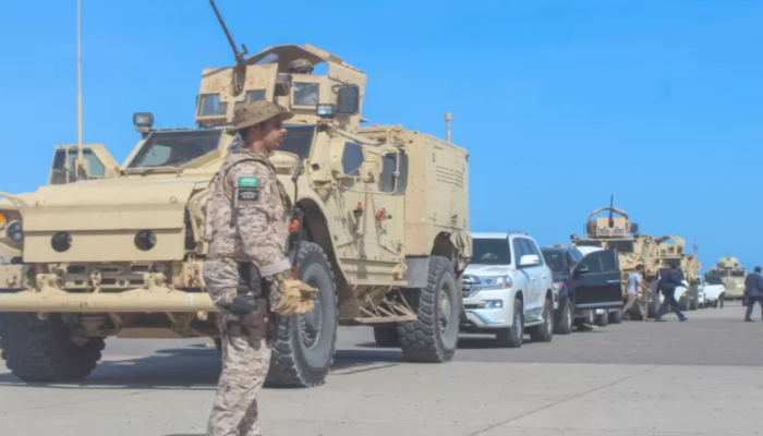 بعد الإمارات.. قوات سعودية تغادر مطار عتق بشبوة اليمنية