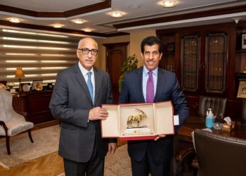 مصر وقطر تبحثان تعزيز التعاون في المجالات المصرفية والبنكية