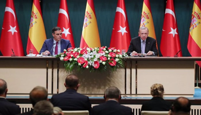 اتفاق تركي إسباني على ضمان السلام والاستقرار شرقي المتوسط
