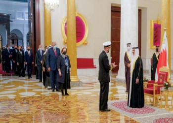 ملك البحرين يؤكد ضرورة ضمان الأمن البحري الإقليمي