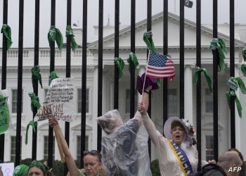 مظاهرة أمام البيت الأبيض دفاعا عن الحق في الإجهاض