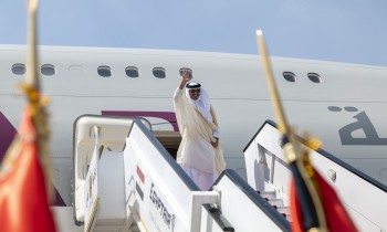 الأمير تميم يغادر القاهرة بعد الاتفاق على تعظيم الاستثمارات القطرية في مصر (بالصور)