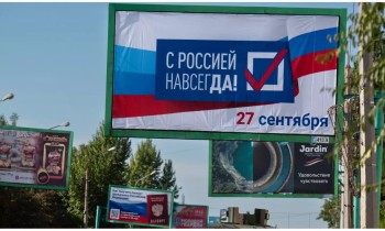 بدء استفتاءات الضمّ في المناطق الخاضعة لسيطرة روسيا في أوكرانيا
