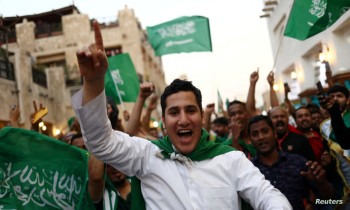 بعد الفوز على الأرجنتين.. السعوديون يستمتعون بتعزيز صورة بلدهم