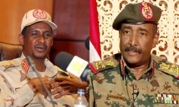 السودان.. البرهان يدعو لاحترام المهنية العسكرية وحميدتي يطالب بانسحاب الجيش