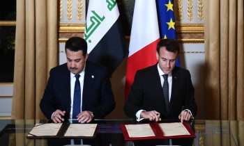 فرنسا والعراق يعلنان تعزيز التعاون الاستراتيجي لاسيما في مجال الطاقة