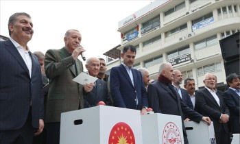 أردوغان يضع حجر أساس لـ4 مستشفيات في هطاي