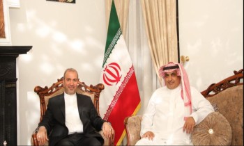 سفيرا السعودية وإيران في العراق يجتمعان على مائدة إفطار (صور)