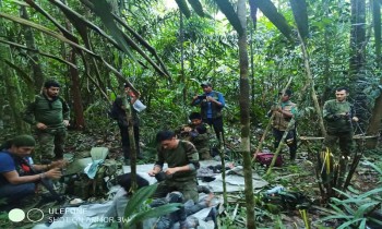 في غابة بكولومبيا.. العثور على 4 أطفال أحياء بعد أسابيع من تحطم طائرتهم